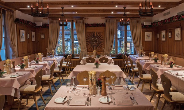 Hotel Olden Gstaad Neuer Speisesaal 2015